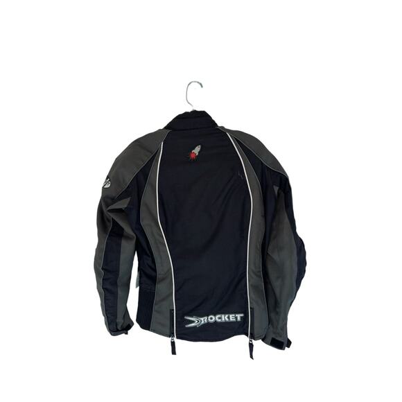 Joe Rocket Motorcycle Jacket Biker Leather Women's Black Padded Mesh Small - Picture 12 of 16